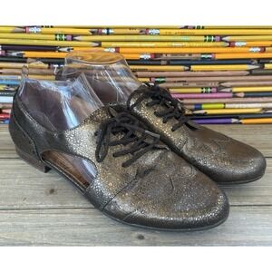 NAYA Oxford Copper Leather SHoes Office Business Preppy Women's Sz 9.5 M